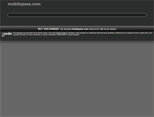 Tablet Screenshot of mobilepass.com